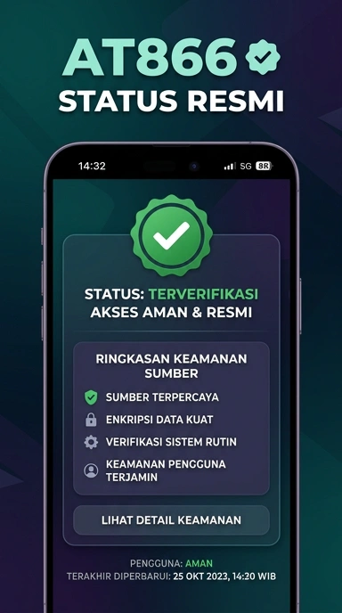 Tampilan kanal resmi at866